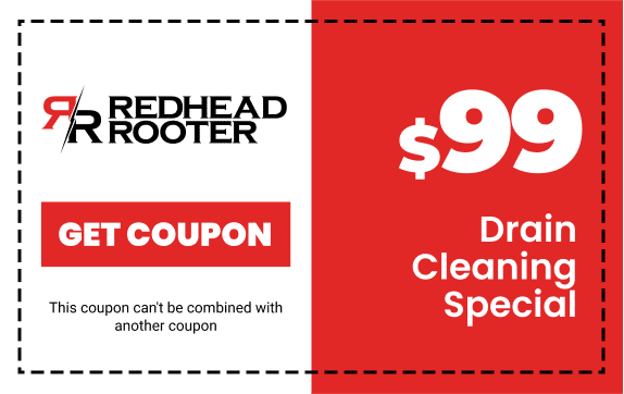 Drain Cleaning COupon - RedHead Rooter Inc. in Upland, CA